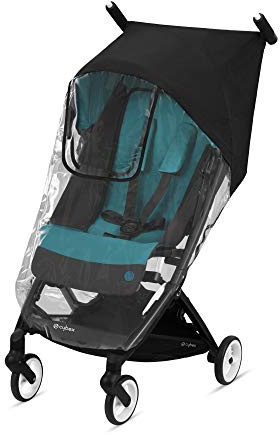 CYBEX Libelle Stroller Rain Cover, Transparent, Stroller Accessory, Baby Travel Weather Shield