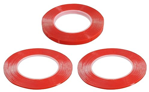 QUARKZMAN 2mm/3mm/5mm x 30m Handy Reparatur Klebeband Doppelseitig | LCD Bildschirm Reparatur Aufkleber, Für Handy Tablet Laptop