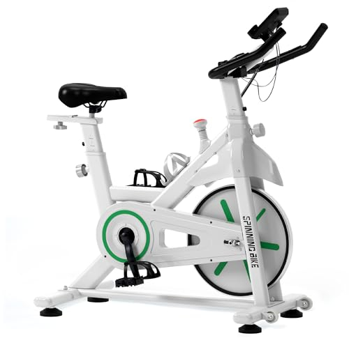 SogesHome Cyclette, Bicicletta con Resistenza Magnetica, Attrezzo da Allenamento Fitness, Altezza Regolabile, Carico Massimo 150 kg