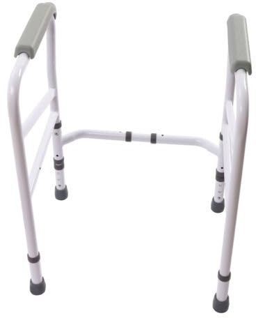 Supporto per WC regolabile in altezza, per WC, per anziani, disabili e donne incinte, 100 kg