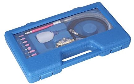 Bleistiftschleifer, Stabschleifer, Schleifwerkzeug, 17-teiliges Luft-Mikroschleifer-Set, Leichtes Mini-Bleistift-Polierwerkzeug Zum Reinigen von Matrizen, Rotoren, Trägerplatten,
