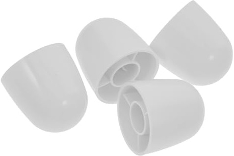 HOMSFOU 4pcs Toilet Bolt Covers Cap Set Decorative Toilet Floor Bolts for Bathroom Aesthetics Easy Installation Cleaning Versatile Use As Accessories