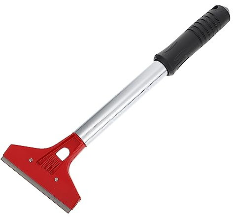 HOMSFOU Praktischer Boden Wand-glukleberentferner Mit Langem Griff Ergonomischer Universalspachtel Zum Einfachen Entfernen Von Kleberesten Farbe Tapeten Und Aufklebern Rostfrei Und Langleb