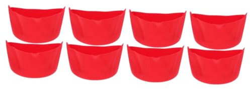 Toyvian 4sets Silicone Insert for Slow Cooker Reusable Pot Liner Durable High Temperature Kitchen Divider Dishwasher Safe Convenient Cooking Accessory for Meal Preparation 2pcs*4