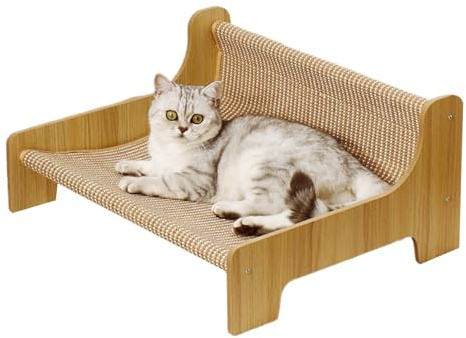 Katzenkratz Lounge | Kratz Lounge Für Katzen - 2 in 1 Spielzeug Für Training & Möbelschutz Balkon Wohnzimmer Ruhe & Spiel