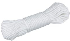 100M Roman Blind Cord, White String with Fade-Resistant for Roman Blinds, Crafts & Gift Boxes Non-Toxic Safety (1.5mm)