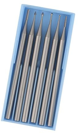 RIZGHWOY Set di Coltelli per Scultura in Acciaio da 2,35 Mm Strumenti per Incisione Ad Alta Efficienza per Gioielli in Osso di Legno e Micro Intarsi - 6 Strumenti (Acciaio al tungsteno)