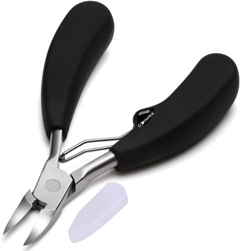 Tronchesino Unghie Piedi Tronchesino Cuticole Tagliaunghie Professionale in Acciaio Inox per Unghie Incarnite, pedicure, manicure, unghie piedi e mani