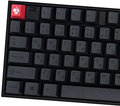 mintcaps Lot de 130 touches japonaises en PBT - Profil Cherry - Style rétro - Pour claviers mécaniques Cherry Gateron MX - Pour 60 %, 65 %, 70 %, 75 %