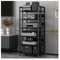 mobile stereo hi fi rack hifi Mobiletto Porta Stereo Domestico A 4/5/6 Ripiani, Mobiletto Portaoggetti Angolare Indipendente For Supporti Multimediali Ripiano For Giradischi/altoparlanti/amplificatori