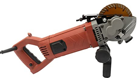 Soudesileim 2700W Betonsäge Elektrische, 360° Steinsäge Mit 133mm Scheibendurchmesser Diamantscheibe,41mm Schnitttiefe Einstellbar, 6200rpm, Für Beton/Ziegel/Stahlbewehrung