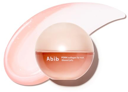Abib PDRN Collagen Lip Mask Glazed Jelly 0.38 fl oz | Korean Lip Butter Balm Overnight Sleeping Mask Hydrating Care Moisturizer Treatment for Flakey, Dry Lips