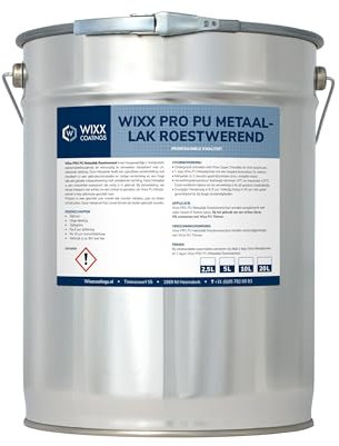 Wixx PRO PU Metalllack Rostschutz - 2,5L - RAL 7016 | Anthrazitgrau