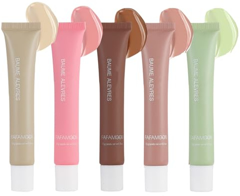 5 Farben Glänzendes Lippenbalsam Butter Set, Feuchtigkeitsspendender Gelee-Lippenstift Mit Hochglänzendem Finish, Glänzender, Voluminisierender Lippen-Tint Mit Sanfter Lippenpflege