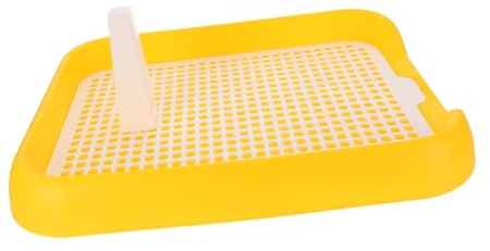 LOLIPPYY Netz Hundetoilette aus Robustem Pp Material rutschfest Kompakt Leicht zu Reinigen Welpentoilette für Drinnen Stubenreinheitstraining für Kleine und Mittelgroße Hunde