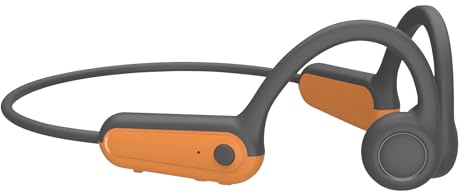 AWJUWHBJ Casque de sport à oreilles ouvertes compatible Bluetooth - Technologie de conduction osseuse IPX4 - Confortable - 8 heures d'autonomie - Écouteurs de sport avec micro