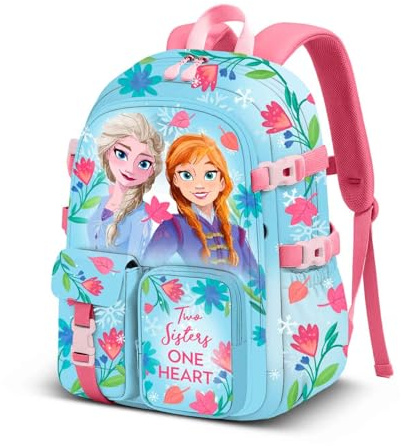 Disney Die Eiskönigin 2 (Frozen 2) Heart-Haru Rucksack, Blau, 27 x 40 cm, Kapazität 15 L