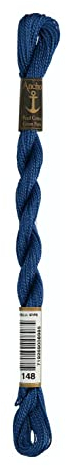 Anchor Perlgarn 5, 4585000-00148, Farbe:marine, Stickgarne
