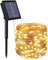 flintronic Catena Luminosa Solare, 10M 100LED , 8 Modalità Luci Solari Esterno, Impermeabili Luci Natale Decorative per Giardino Matrimonio Balcone