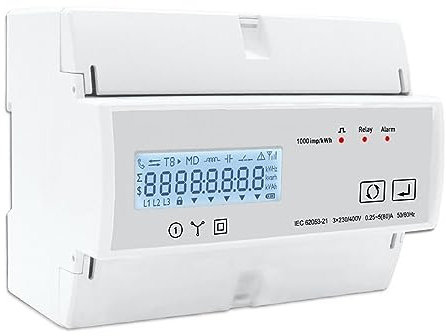 Smart Meter Energy Monitor Smart Life TUYA Three Phase Energy Meter Timer WIFI Power Meter
