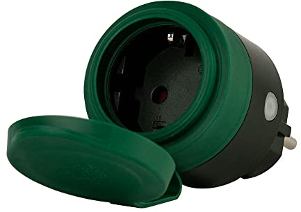 essentials Smart Home Solutions – Schaltsteckdose 16A Outdoor für eine intelligente Gerätesteuerung per kostenloser App, WiFi Steckdose mit individueller Zeitplanerstellung & Sprachsteuerung über WLAN