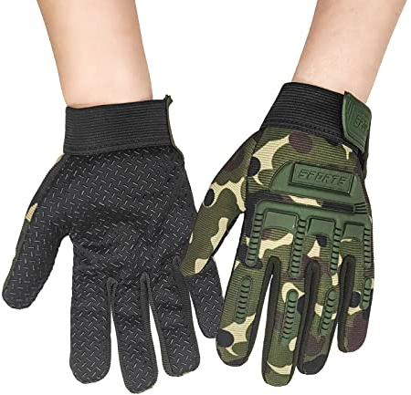 Long Keeper Fahrradhandschuhe Kinder –Sporthandschuhe Kinder Handschuhe für Fahrrad BMX Motocross Radfahren Klettern Fußball für Jungen Mädchen Kinder