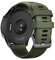 Feysentoe Reemplazo Correa para Garmin Forerunner 255 Brazalete de Repuesto.(verde militar)