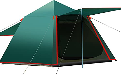 RajoNN Campingzelt, Pop-up-Zelt, 3–4 Personen, tragbar, automatisches Zelt, Familienzelt, Unterschlupf für Camping, Wandern, Bergsteigen, einfacher Aufbau