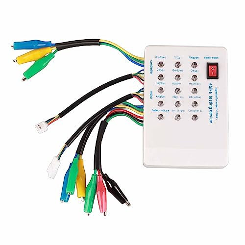 SPYMINNPOO Brushless Motor Fault Tester Electric Scooter Detector, ABS Housing, 800mah Battery, with Full Range Detection