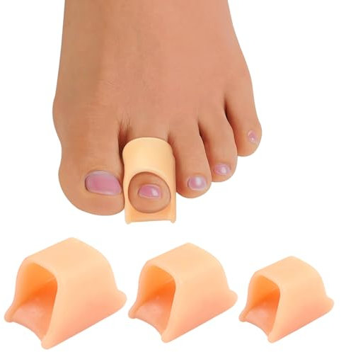 6 Pezzi Separatore Dita Piede, Protezione Dito del Piede, Divaricatore per Dita Dei Piedi Impedisce Dita Dei Piedi Sovrapposti, Correttori Morbidi per Alluce Valgo Utilizzato Borsiti