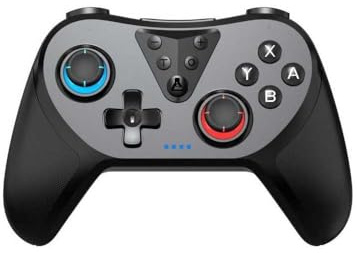 The G-Lab - K-Pad Helium SW Wireless Bluetooth Switch Controller - Nintendo Switch Controller mit einstellbaren Vibrationen, Gyroskop, Turbo-Modus, lange Laufzeit - für Switch/OLED/PC/Android/iOS