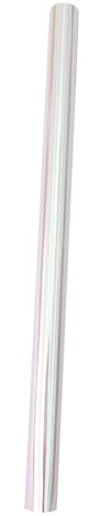 Homoyoyo Regenbogen Geschenkpapierfolie für Blumensträuße in Silber mit Glattem Glänzendem Finish aus Kunststoff und 105g Beschichtetem Papier für Jubiläum und Selbstgemacht Projekte