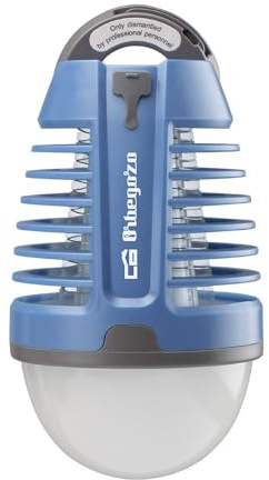 Mata Insectos Orbegozo MQ 1250, ecológico y fácil de Usar. Potencia 5W. Protección IPX4. Área de acción 30m2. Carga Mediante Micro-USB. Batería 1800 mah