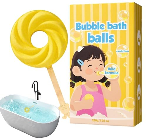 Bombe effervescenti per il bagno dei bambini, prodotto da bagno a forma di pallina profumata per doccia, regalo di compleanno, vacanze, giochi, estate, viaggi, hotel o casa