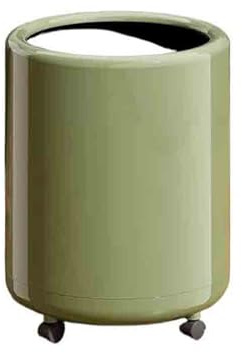 SDA287MZ Poubelle Poubelle Portative(Green)