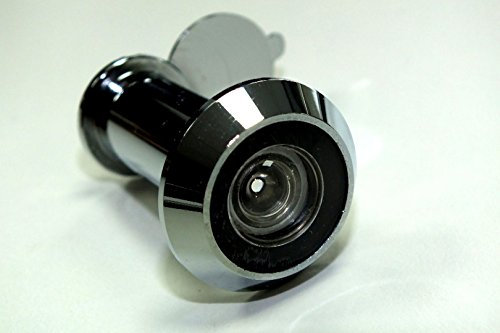 Türspion 200 Grad, Messing verchromt