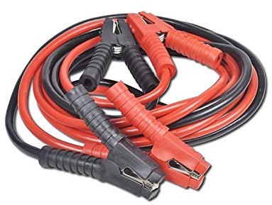 ASC - 6m 2000A Heavy Duty Battery Jump Leads, Booster Cables with Insulated Clamps - For Petrol & Diesel - Complete Set with Carry/Storage Case - 6 Metre / 19.7ft Long