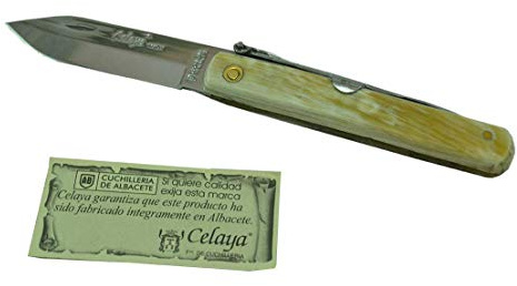 Coltello Celaya Classic Machete Corno Toro 7,5 cm