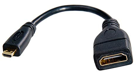 ChenYang Micro HDMI Stecker auf HDMI Buchse 4K60hz HDTV Kabeladapter für Displays Monitorkameras 10cm
