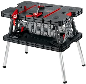Keter 237005 Klappbare Werkbank (B x H x T) 85 x 75.5 x 55cm