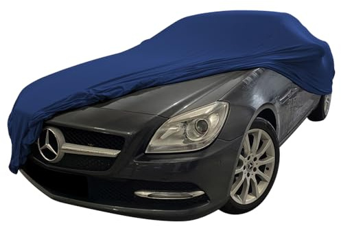 Star Cover Indoor Autoabdeckung kompatibel mit Mercedes-Benz SLK-Class (R172) SUPER Soft Stretch