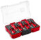 Set di punte per piastrelle originale Einhell M-CASE da 7 pezzi (taglio a secco, set di diamanti da 7 mm, lunga durata, refrigerante per piccoli diametri, compresa la scatola di conservazione)