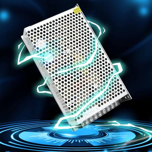 LightingWill Schaltnetzteil 24V 10A 240W Netzteil, LED Trafo Schaltwandler AC 230V to DC 24 Volt, Adapter Transformator für LED Streifen Lichter, 3D Drucker, CCTV, LED Beleuchtung