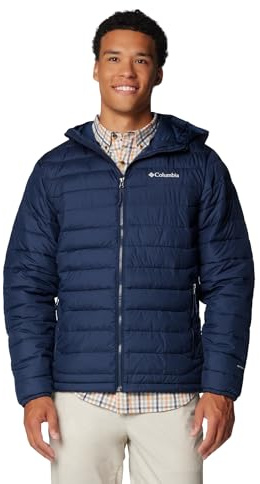 Columbia Powder Lite II, Giacca con Cappuccio da Uomo