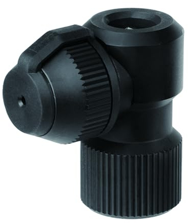 Topeak Nano Airbooster L Head Only CO2 Fahrradreifenfüller, Schwarz