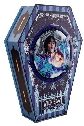 CINEREPLICAS - Calendrier de l'Avent Deluxe Merecredi Addams 2025 - Licence officielle