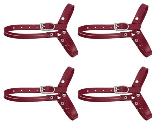 sourcing map Detachable Shoe Straps for Heels, Adjustable Ankle Strap Replacement Anti-Loose for Women High Heels Sandals