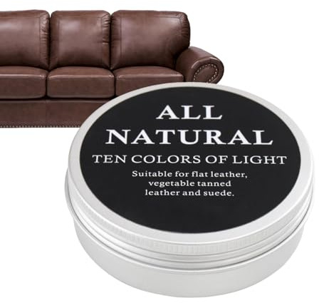 Balsamo Per Pelle – Restauratore Per La Pelle Di Divani Efficace | Balsamo E Crema Protettiva Per La Pelle | Manutenzione Pelle Suitable Per Divani, Sedili Auto, Borse E Articoli In Pelle Usurata