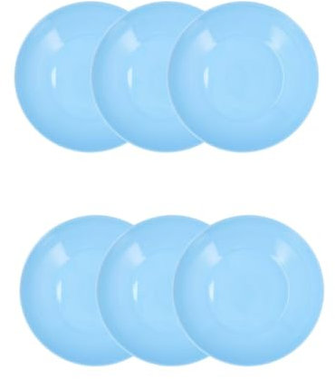 Luminarc Apy Paradise Azul Set 6 Platos Hondos Opal 20cm Opal Apto Microondas Apto Frigorífico Apilable