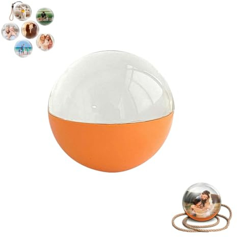 Crystal Ball Video Player, Custom Light-Up Sphere, Personalized Digital Memory Display, Personalized 3D Ultrasound Ball, Crystal B-all Digital Video Display, for Family Moments, Couples, Pets